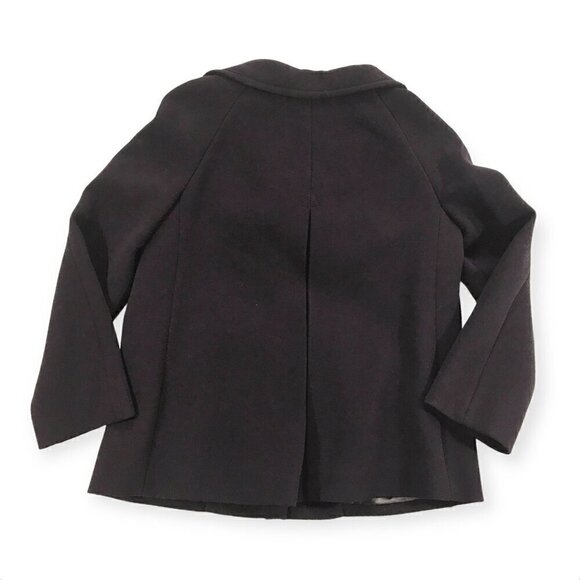 Prada wool dark‎ burgundy/brown  short coat, Size 44 Italian (US 10) - Picture 4 of 15